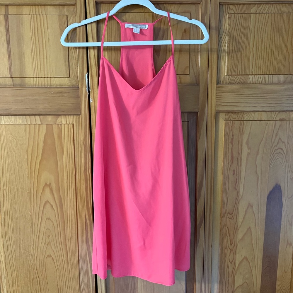 Forever 21 XS Pink Slip dress